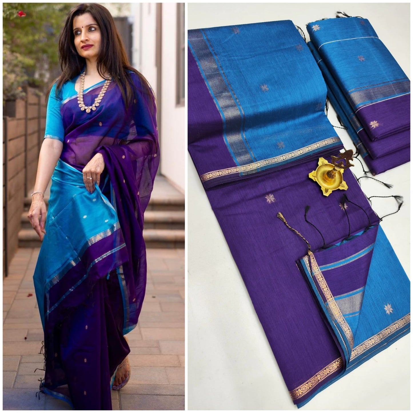 Maheshwari Silk Cotton Sarees