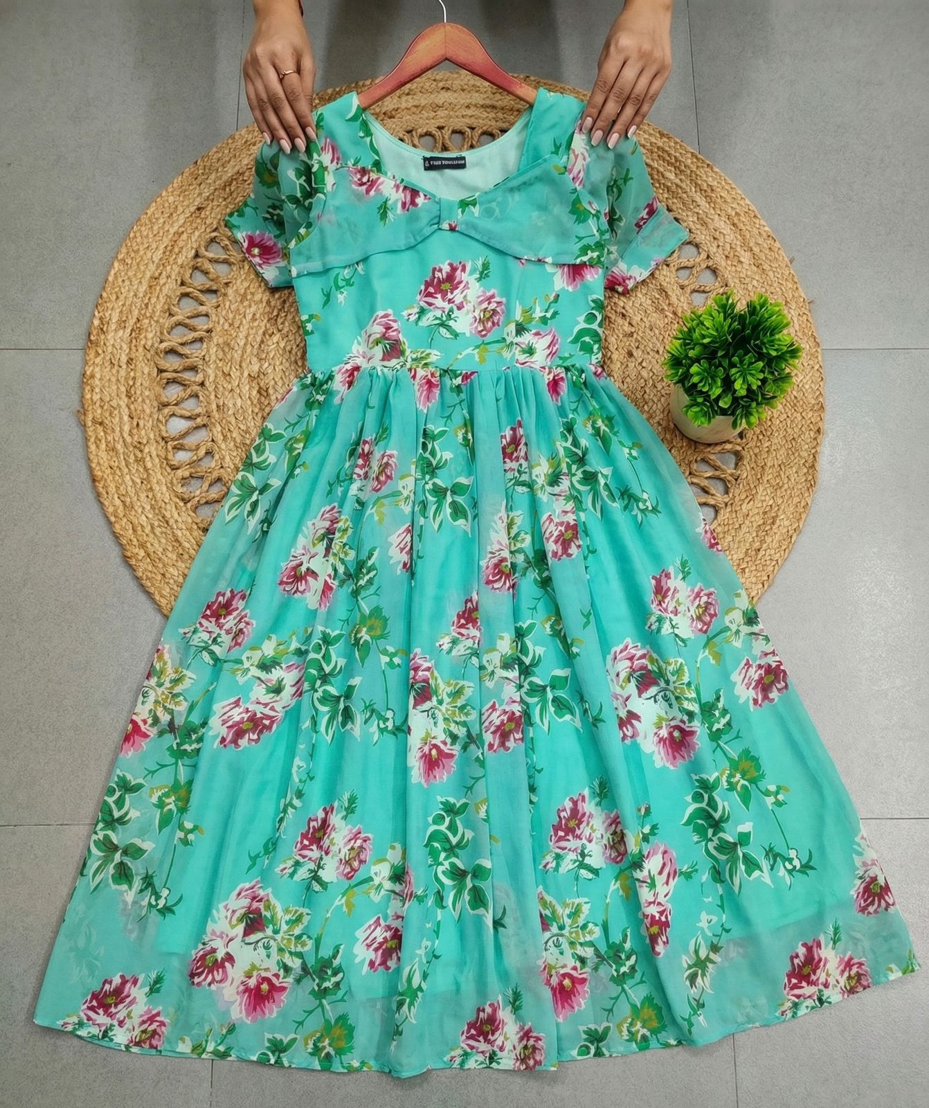 Georgette frock