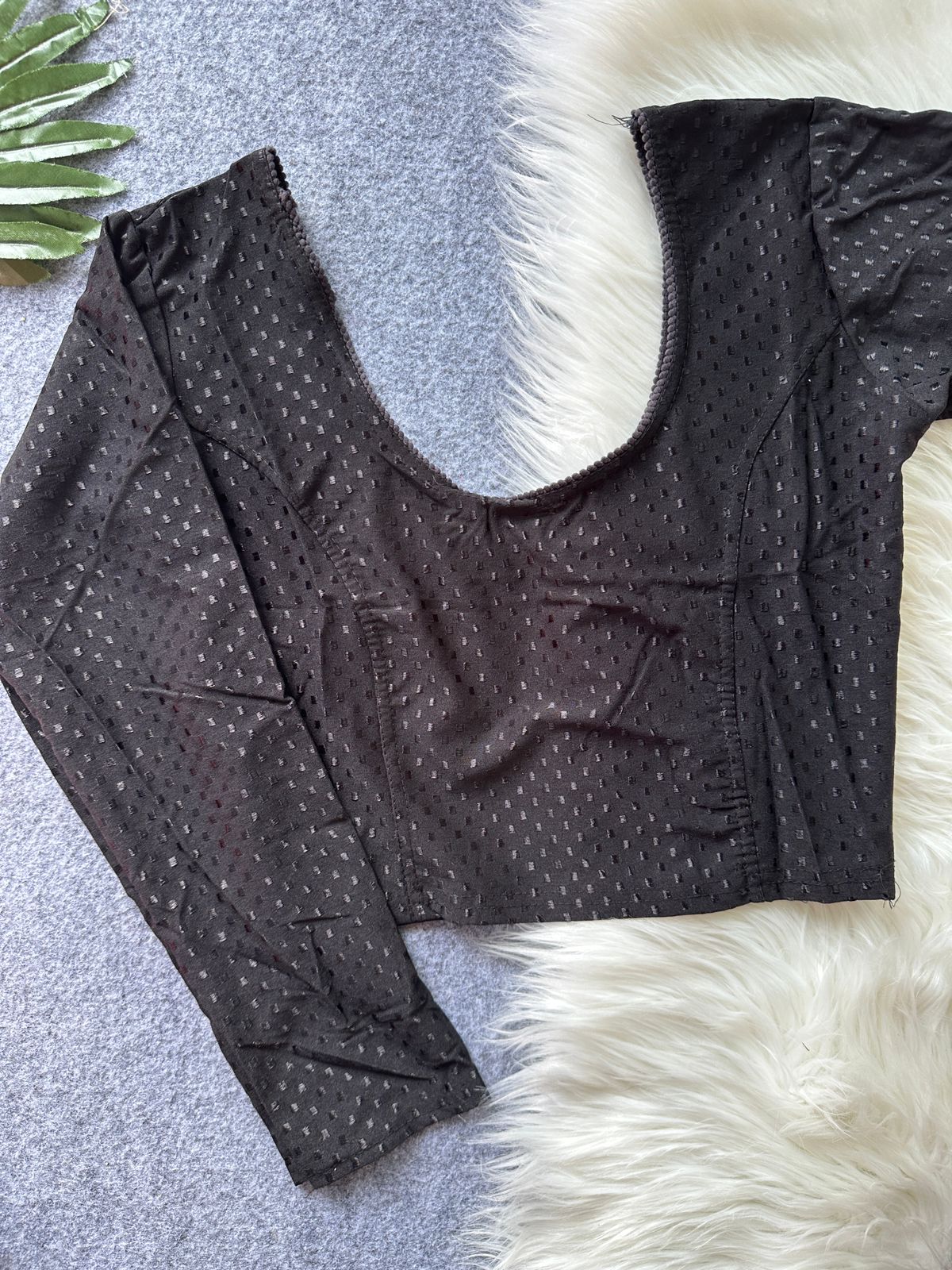 STRECHABLE blouse plain