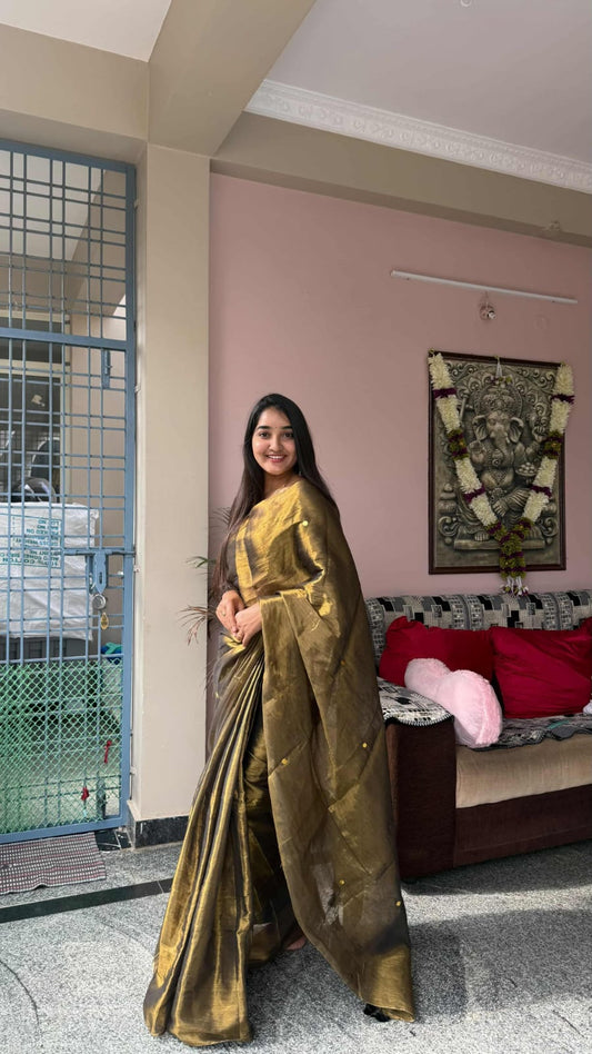Tissue silk saree