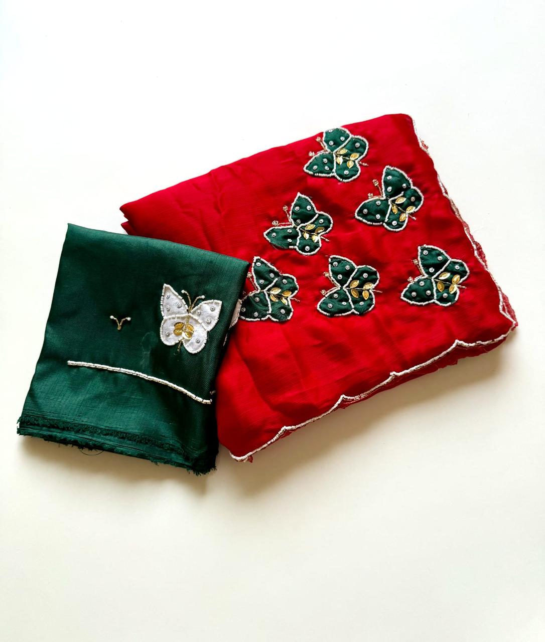 Butterfly saree