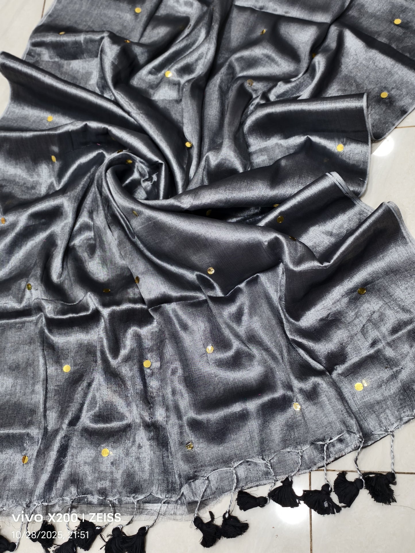 Tissue silk saree