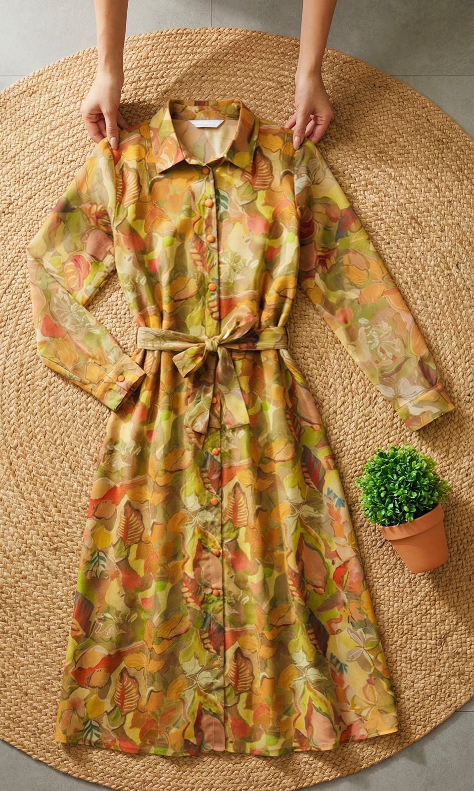 Georgette frock