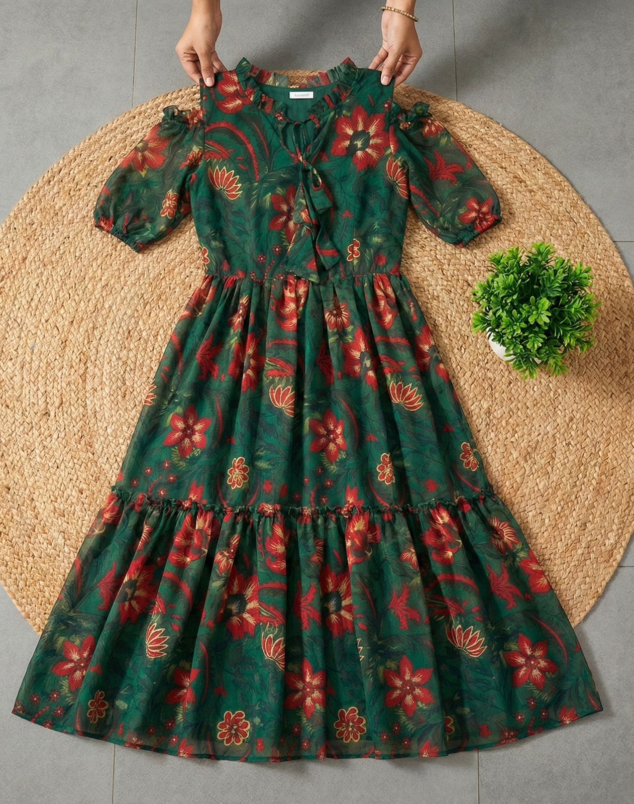 Georgette frock