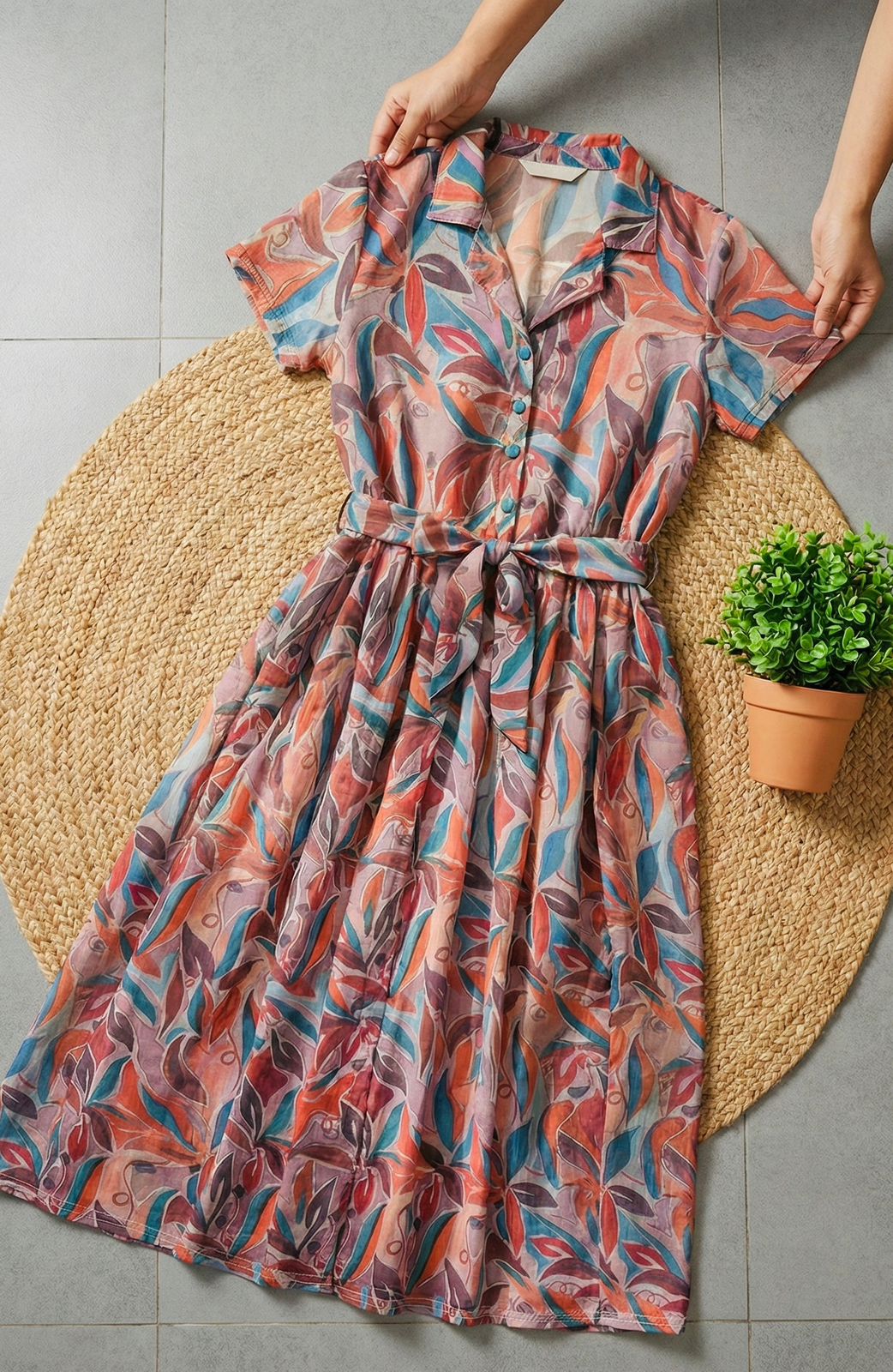 Georgette frock