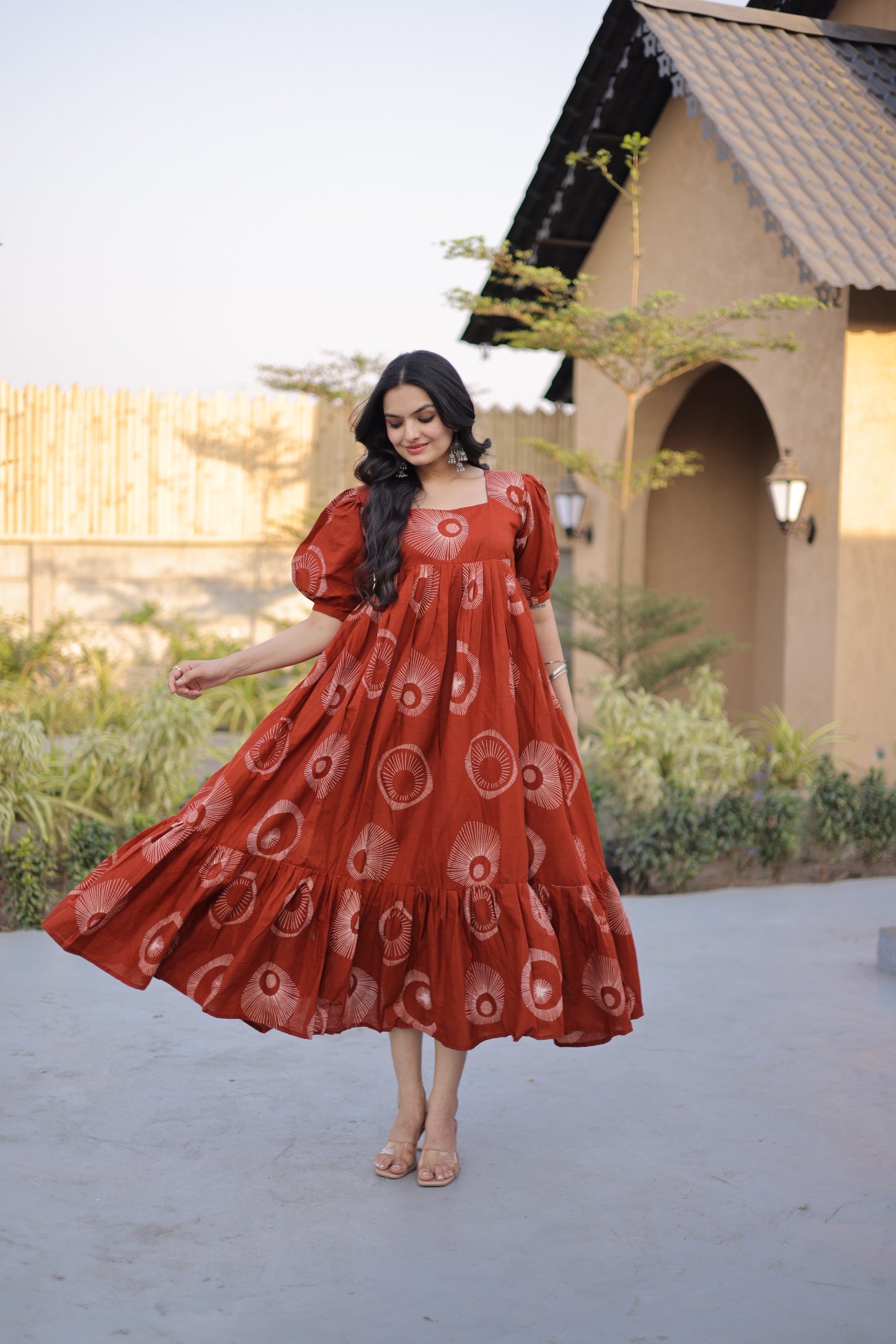 Orange frock