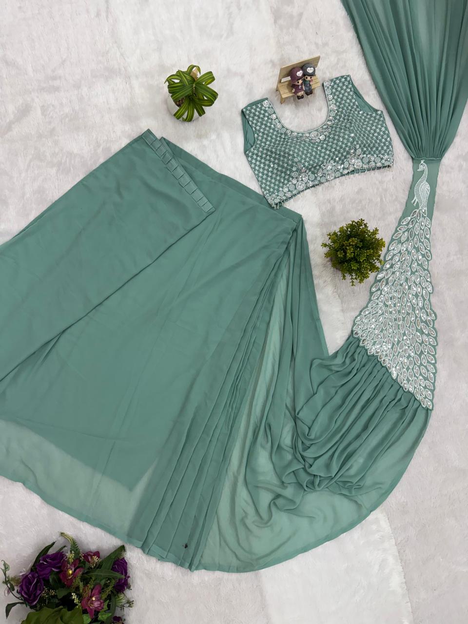 1 min saree