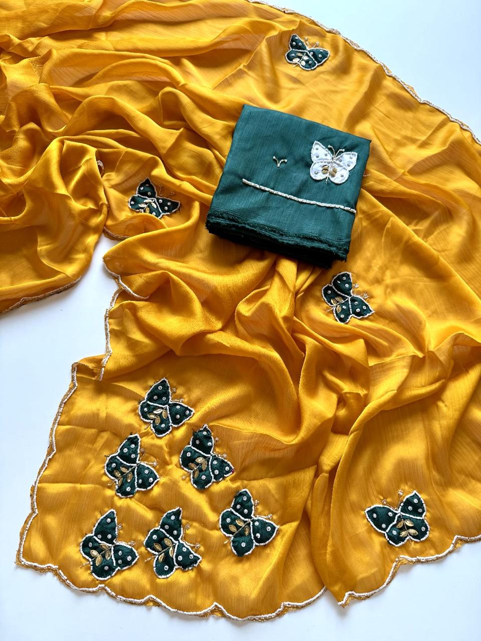 Butterfly saree