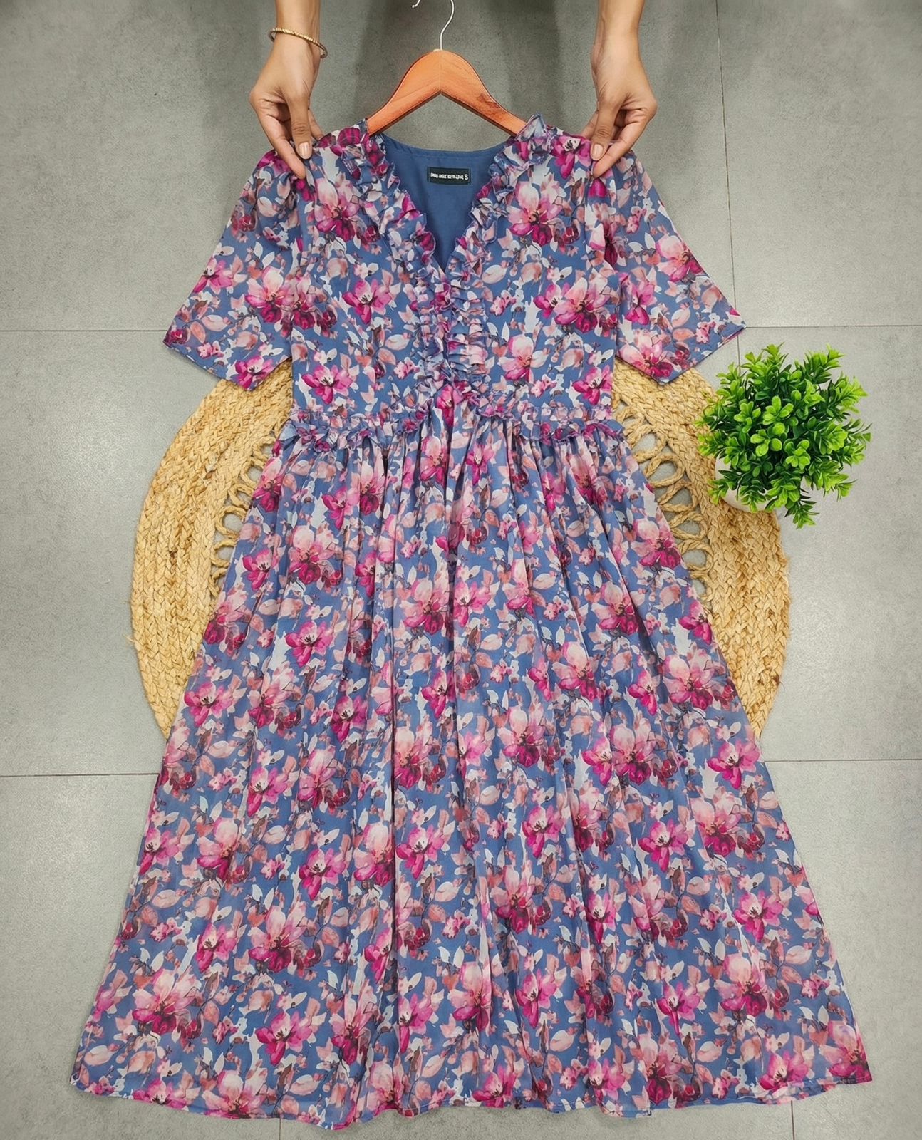Georgette frock