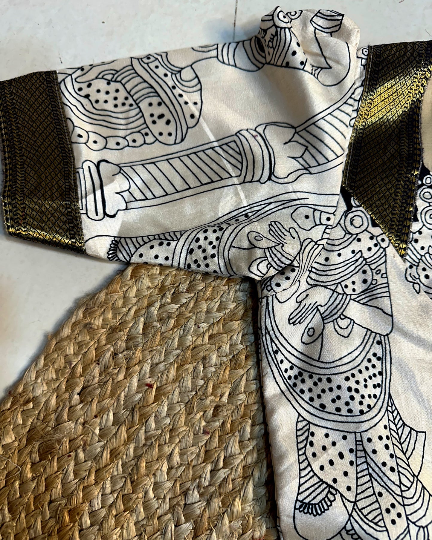 Soft Dola Silk Kalamkari Anarkali