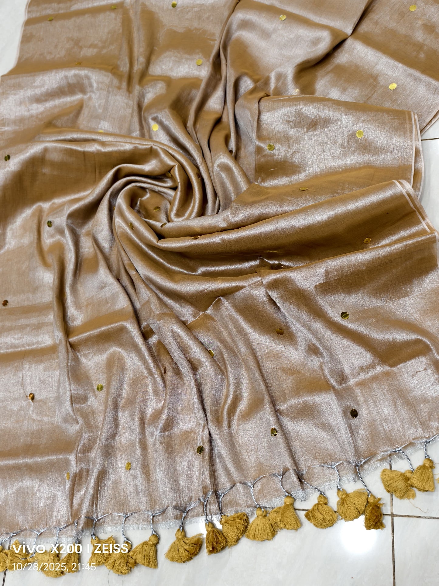 Tissue silk saree