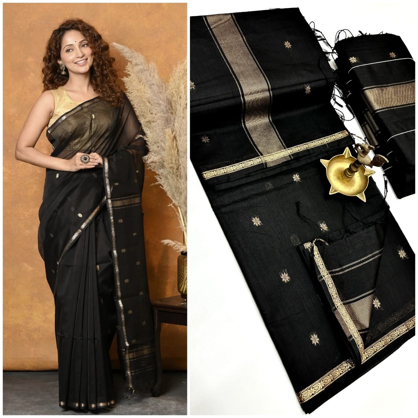 Maheshwari Silk Cotton Sarees