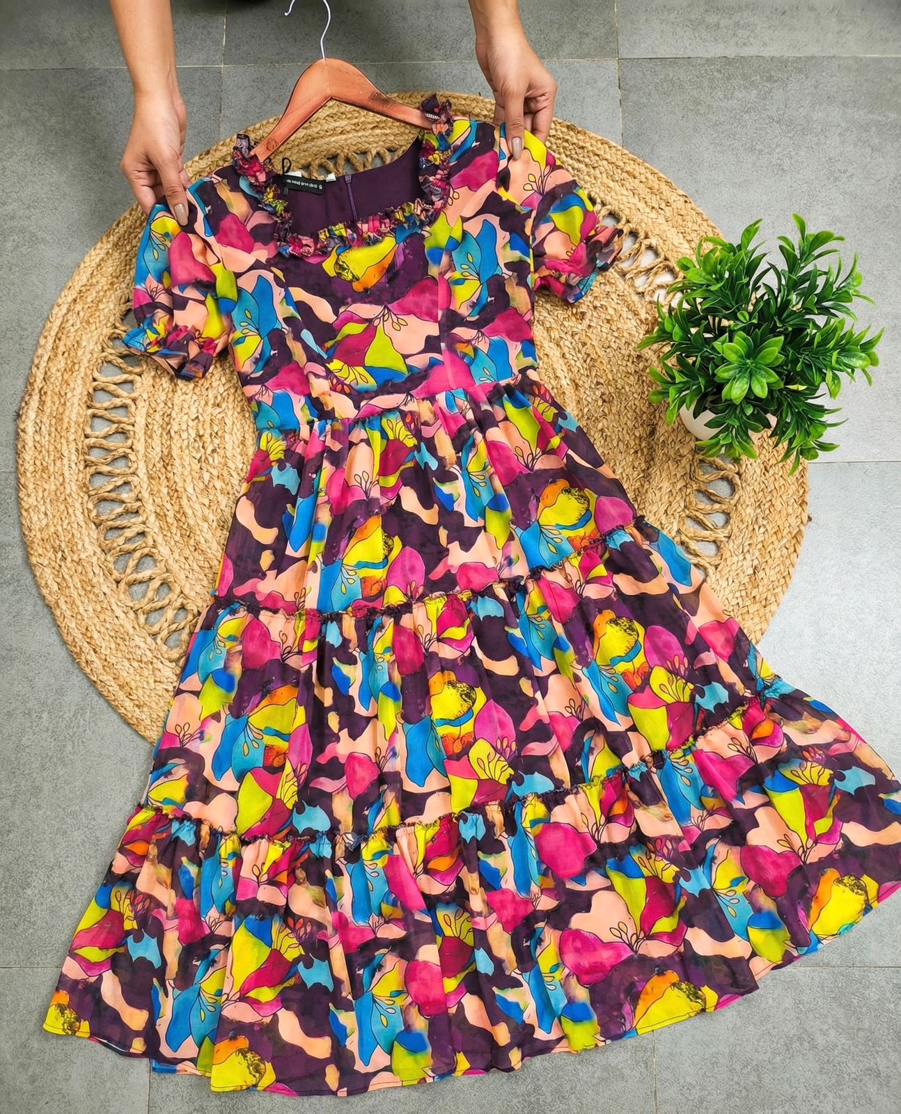 Georgette frock