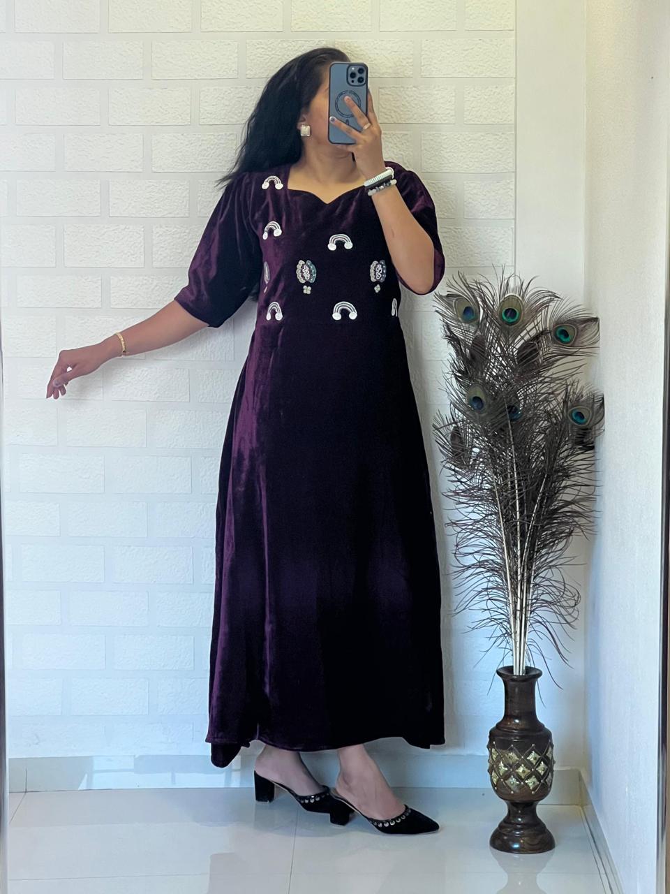 Maggam Work Dress
