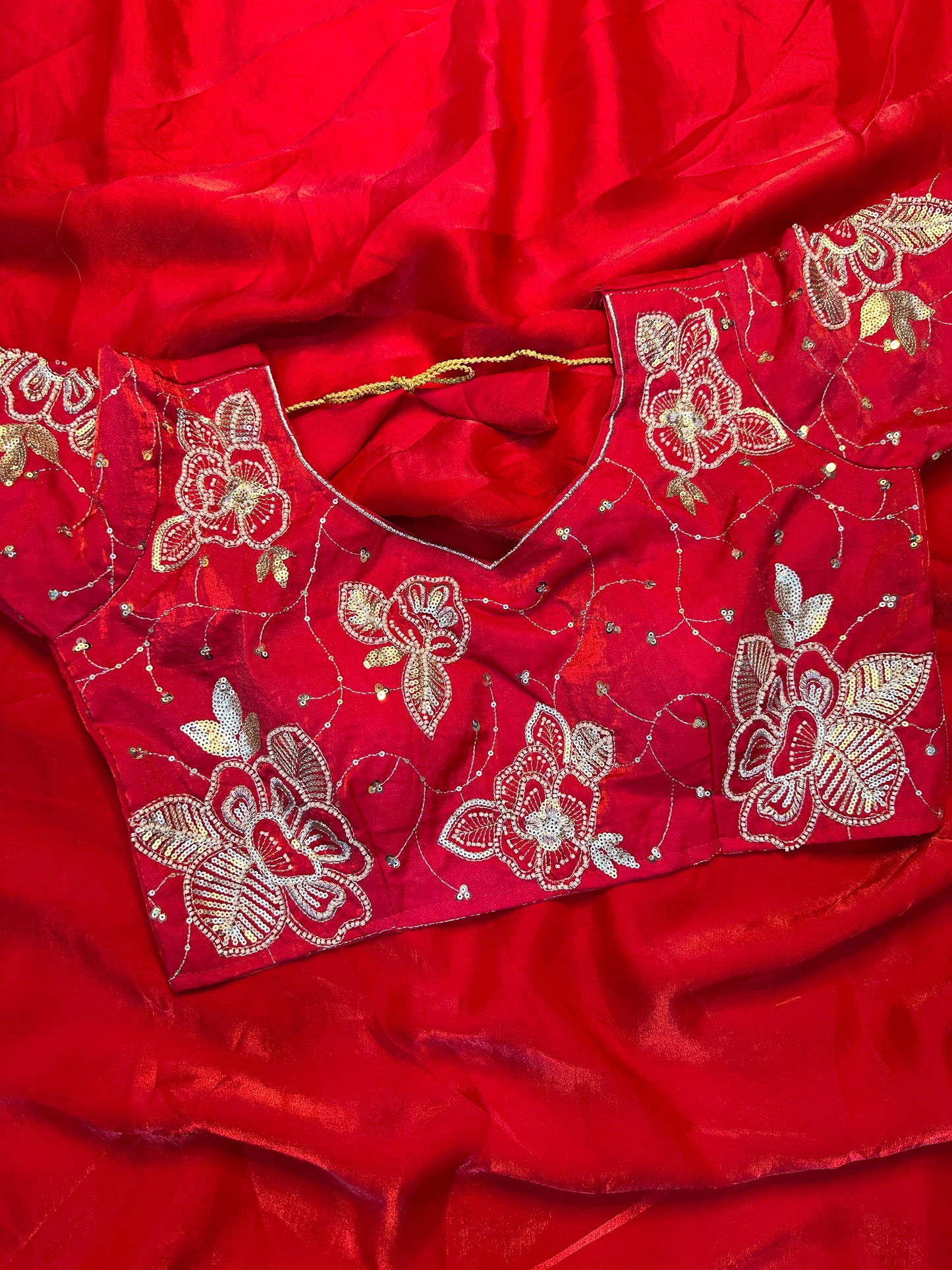 Saree+blouse