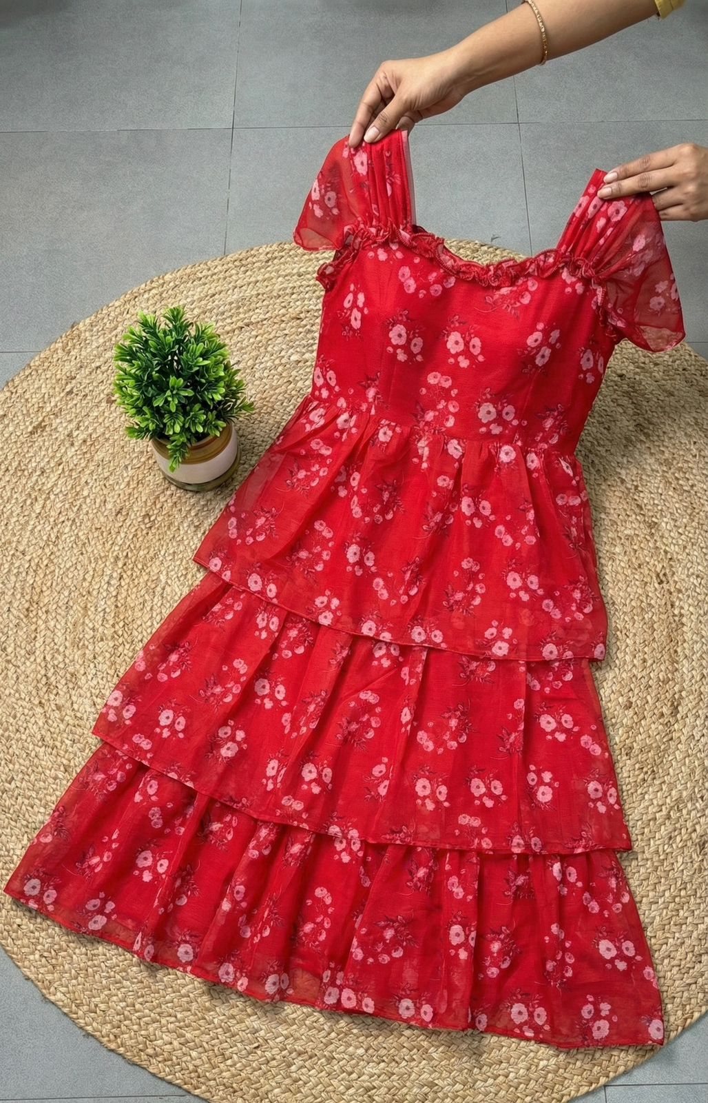 Georgette frock