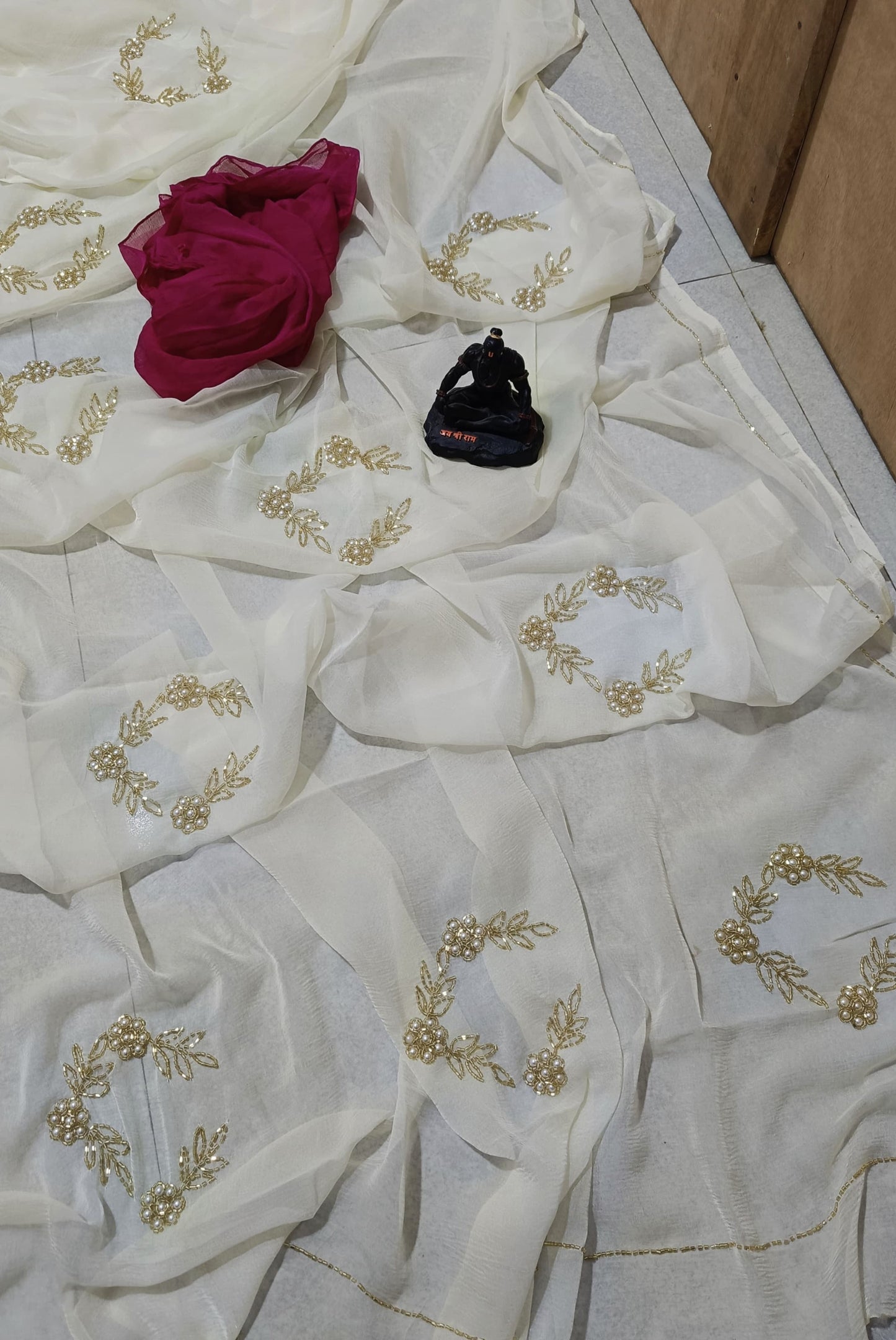 Chiffon saree