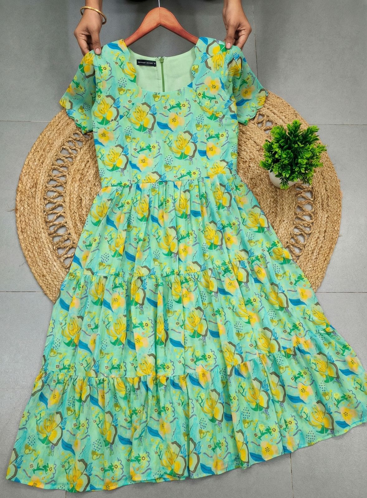 Georgette frock