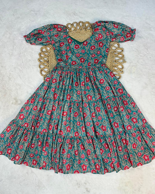 Floral Cotton Gown