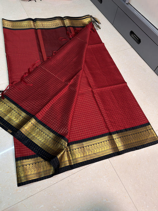 Semi katan saree