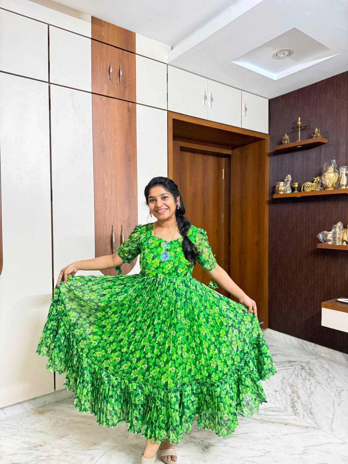 Green frock