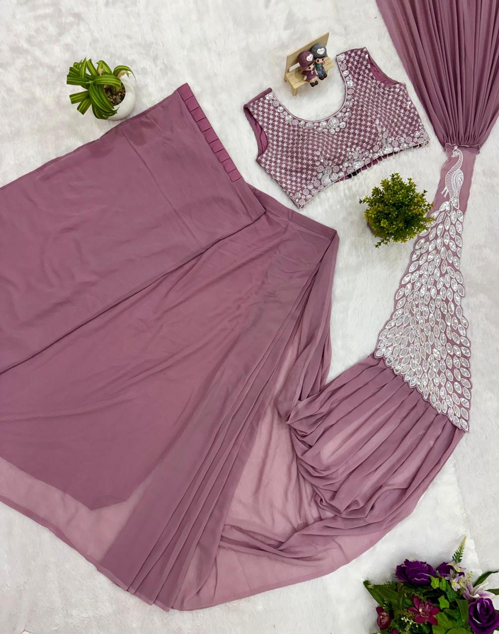 1 min saree