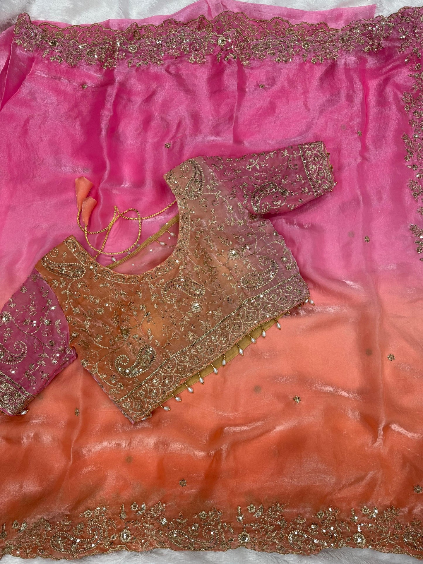 Colourful saree