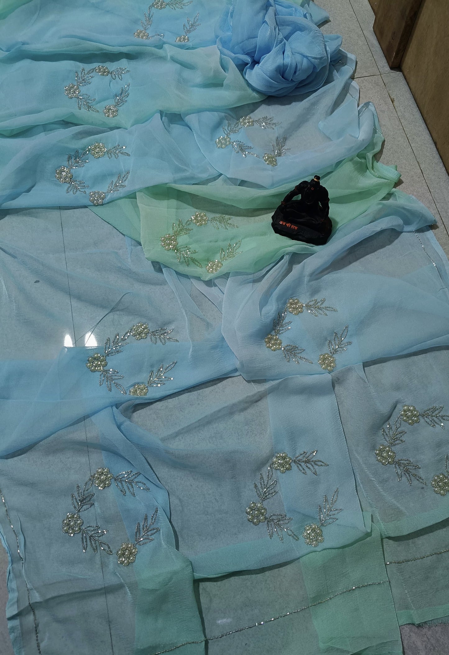Chiffon saree