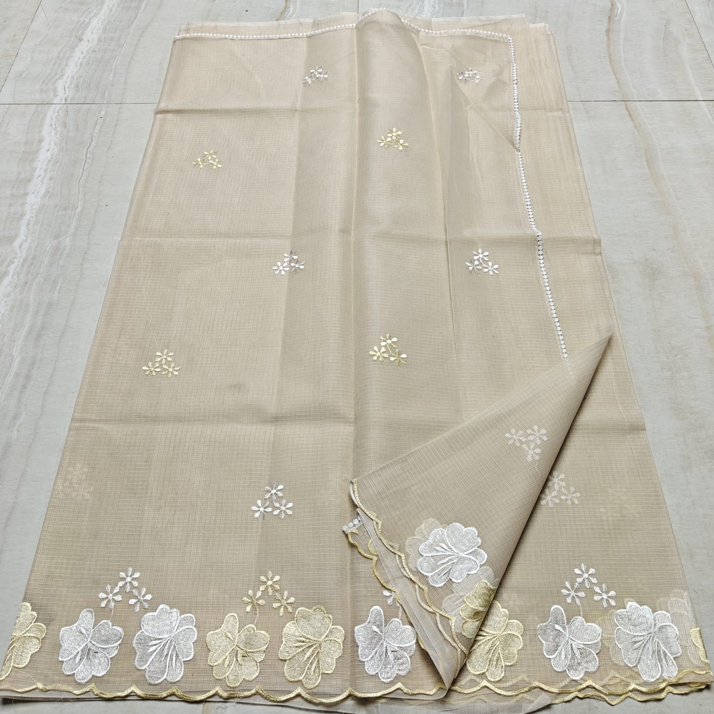 Embroidery Kota Saree