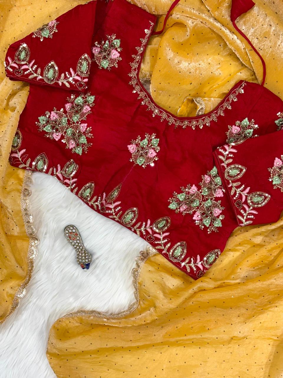 Pure Soft Fendy Silk Saree