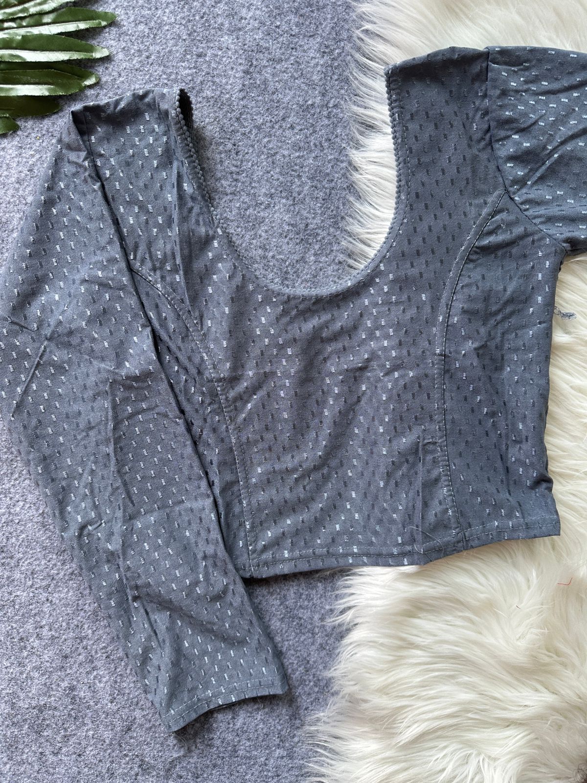 STRECHABLE blouse plain