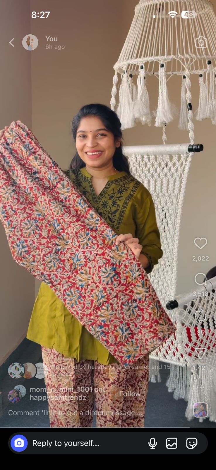 Kalamkari pants