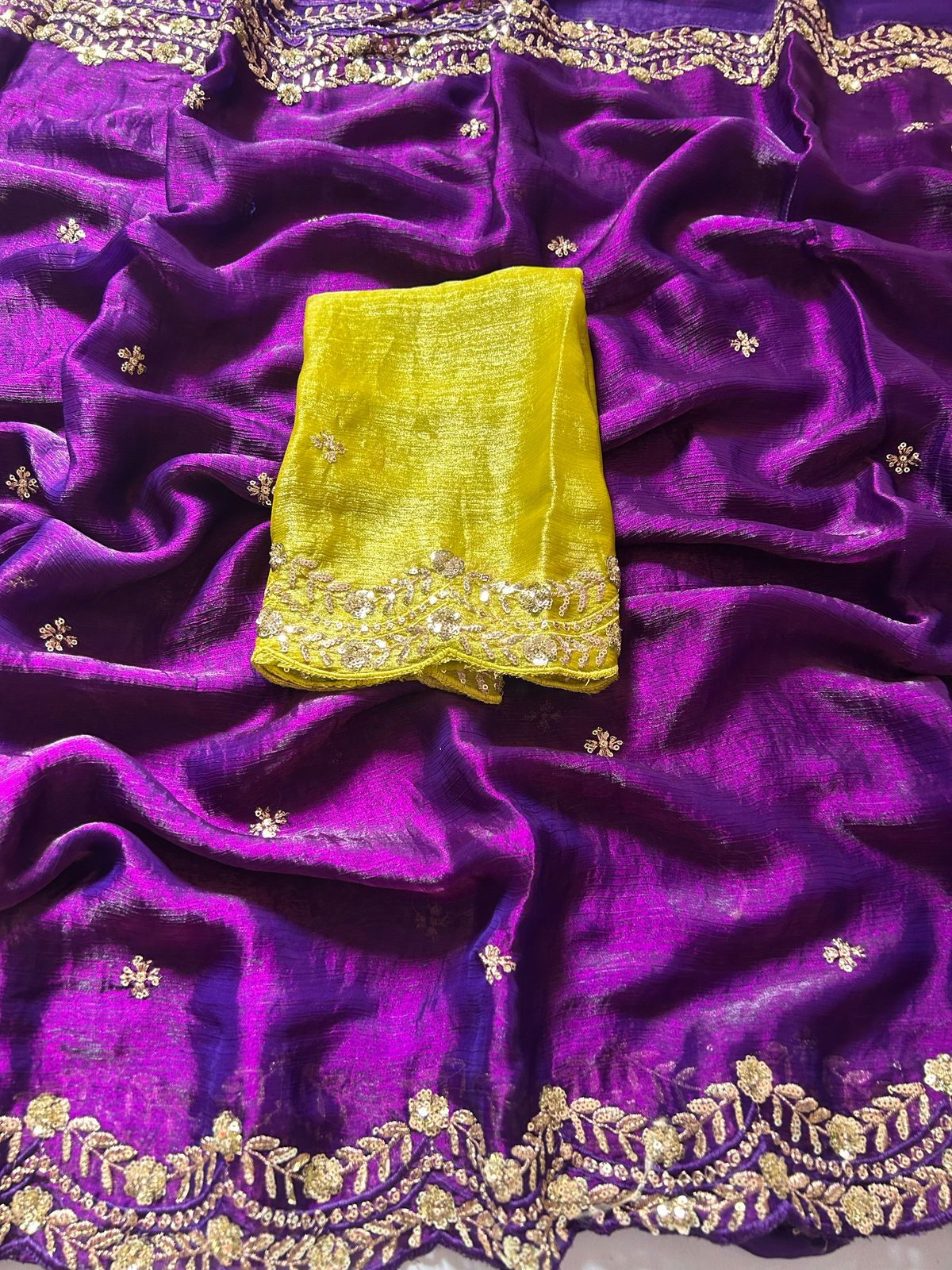 Space Silk Saree
